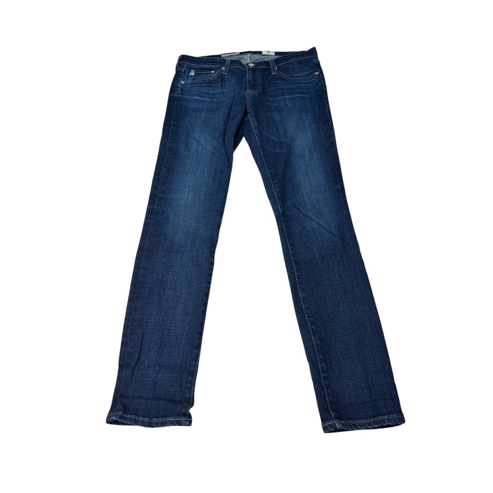 AG Adriano Goldschmied The Stilt Cigarette Leg Jeans Dark Wash 29R L29 USA